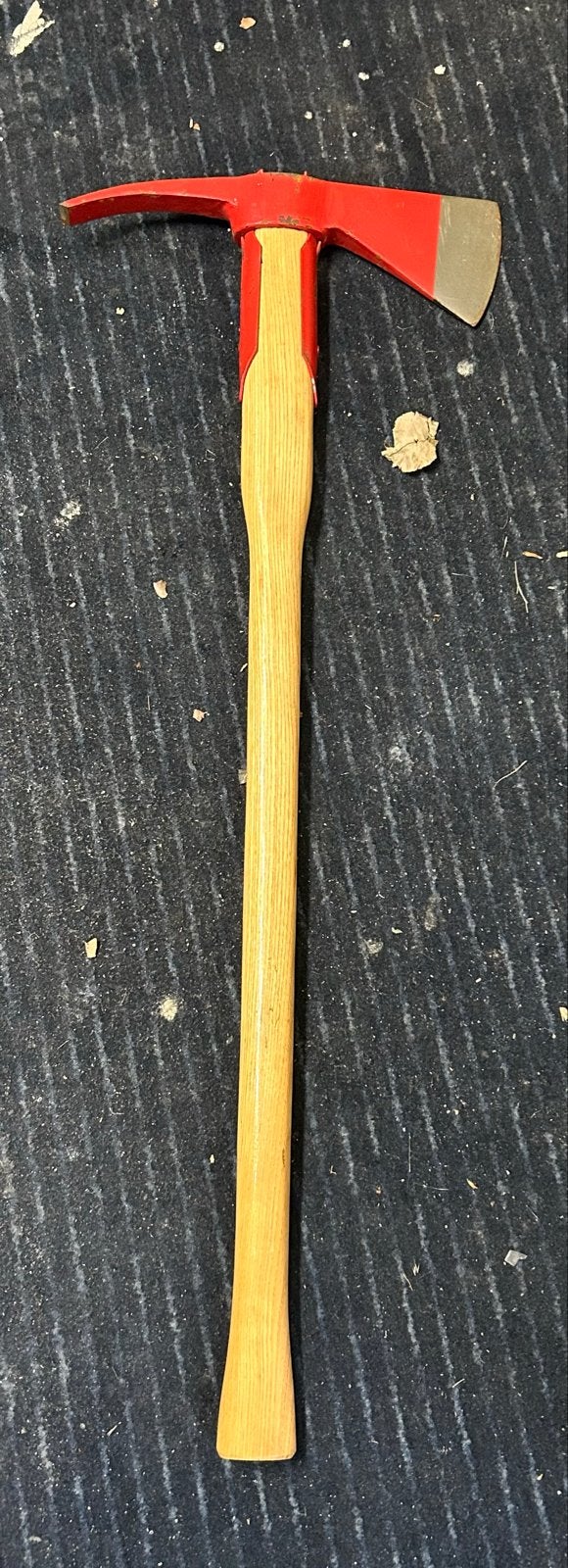 Brandweerbijl / Pickaxe - Rood met houten steel, Ophalen, Nieuw, Overige typen, Overige merken