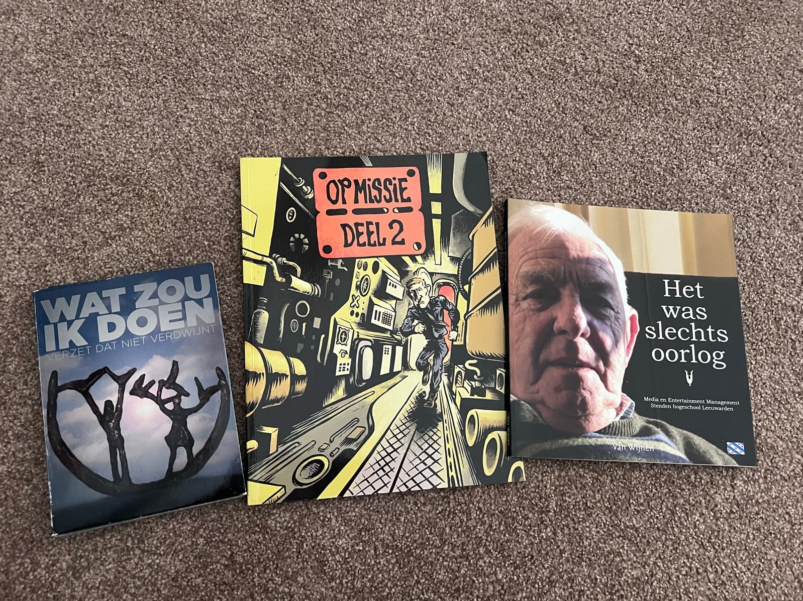 Wat Zou Ik Doen, Op Missie Deel 2, Het Was Slechts Oorlog, Boeken, Ophalen of Verzenden, Gelezen, Overige