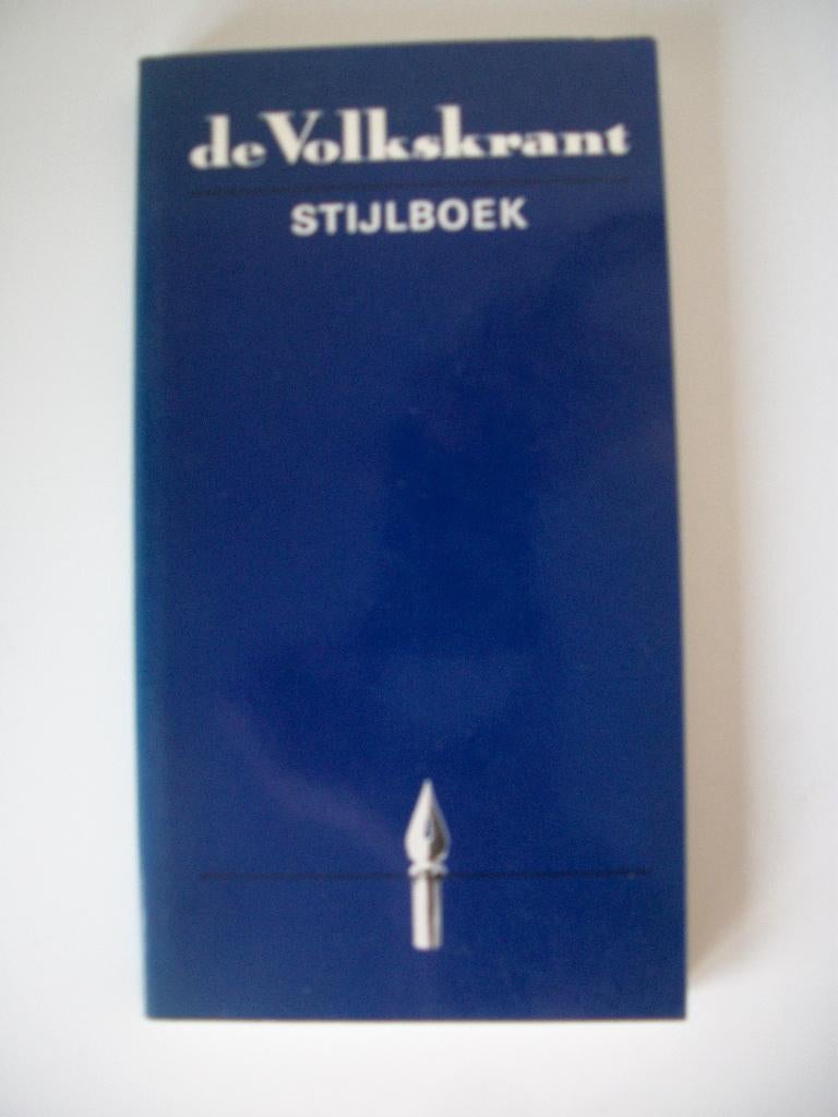 De Volkskrant - Stijlboek Jan van Gessel, Hulsbosch - zgan, Boeken, Ophalen of Verzenden, Zo goed als nieuw, Jan van Gessel, Jan Kees Hulsbosch
