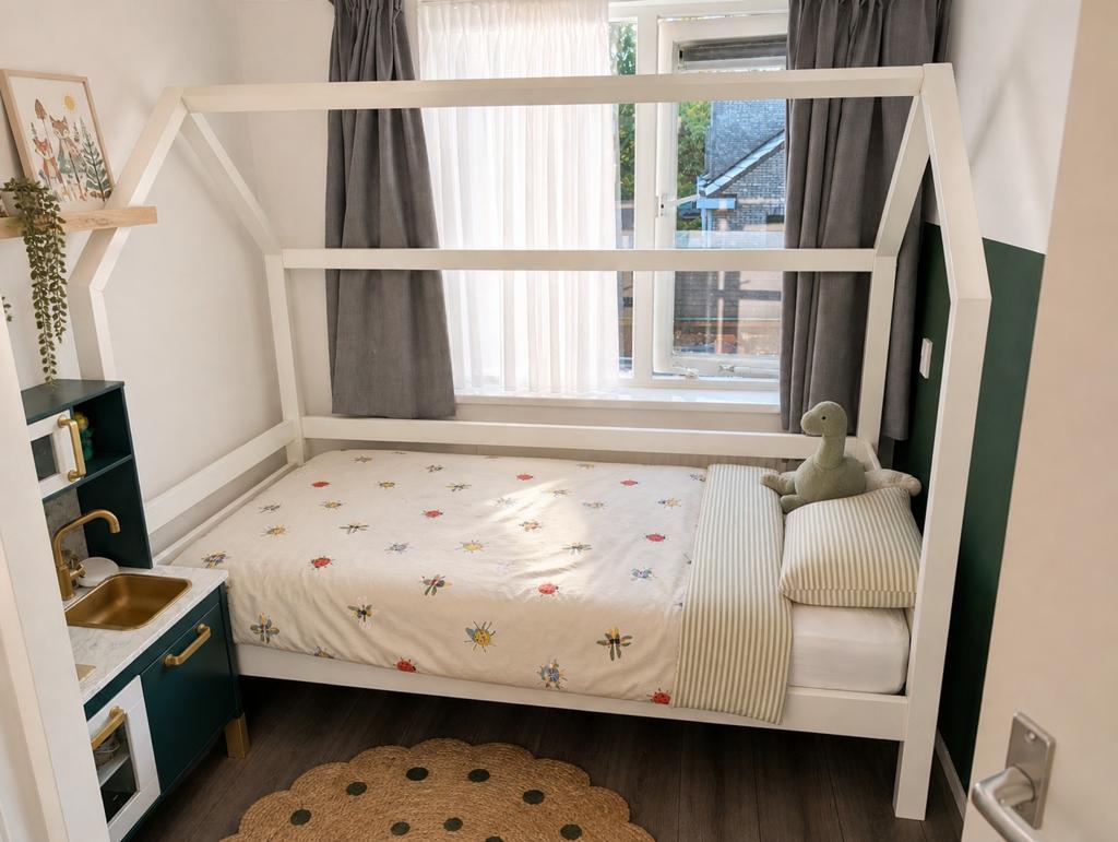 Bedhuisje 90 x 200, 85 tot 100 cm, Zo goed als nieuw, 180 cm of meer, Ophalen