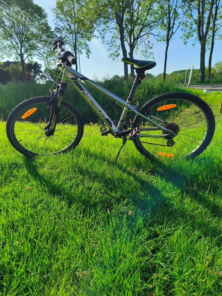 Stoere mountainbike fiets kind 24 inc merk Merida, Fietsen en Brommers, Fietsen | Mountainbikes en ATB, Minder dan 45 cm, Ophalen of Verzenden