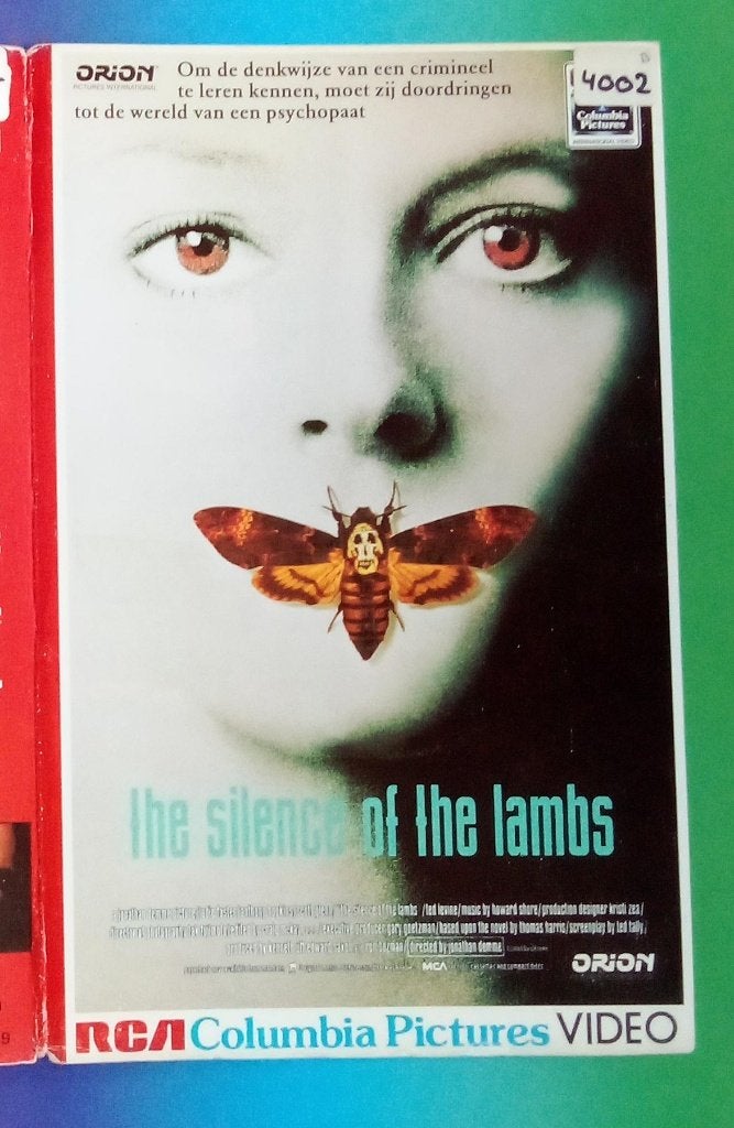 VHS - Silence of the Lambs - Ex-Rental, Vanaf 16 jaar, Verzenden, Nederlands ondertiteld, Thrillers en Misdaad