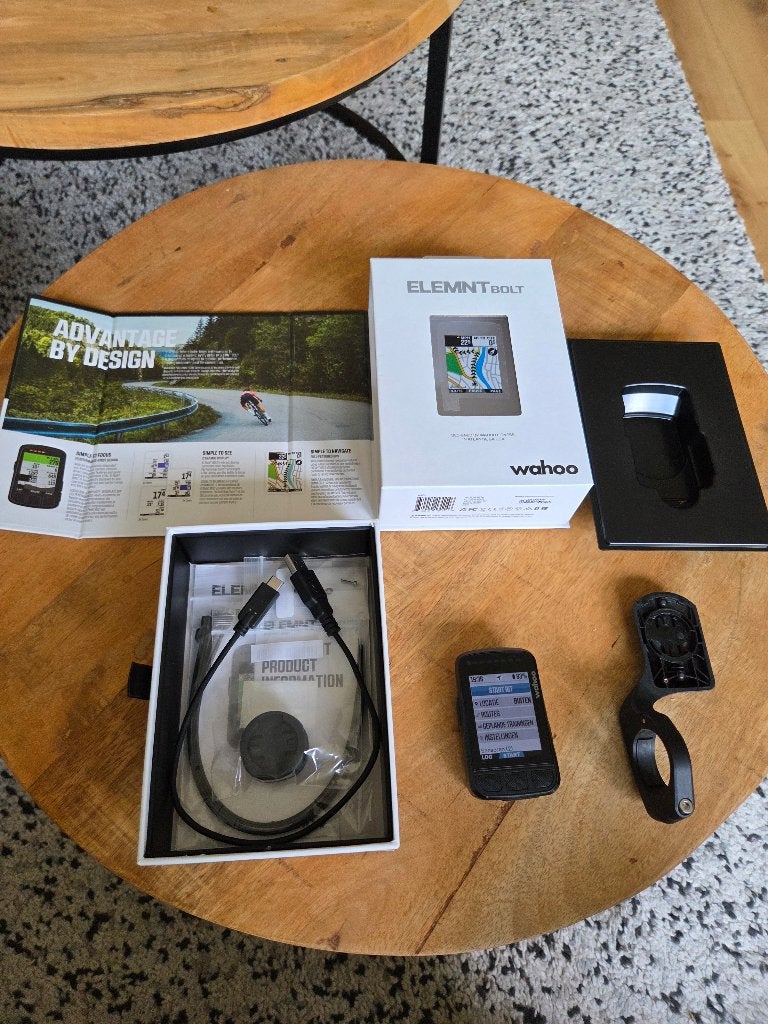Wahoo Elemnt Bolt v2, Fietsen en Brommers, Fietsaccessoires | Fietscomputers, Ophalen of Verzenden, Zo goed als nieuw