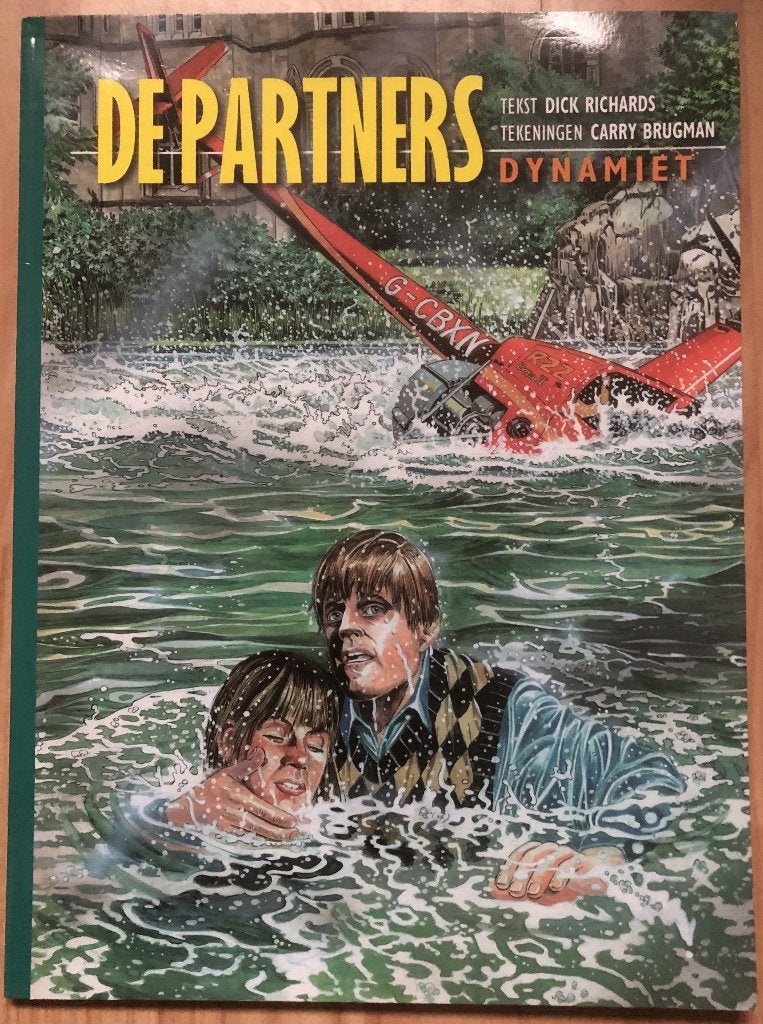 DICK MATENA - DE PARTNERS - DYNAMIET - STRIPBOEK -, Eén stripboek, Ophalen of Verzenden, Zo goed als nieuw, Dick Matena