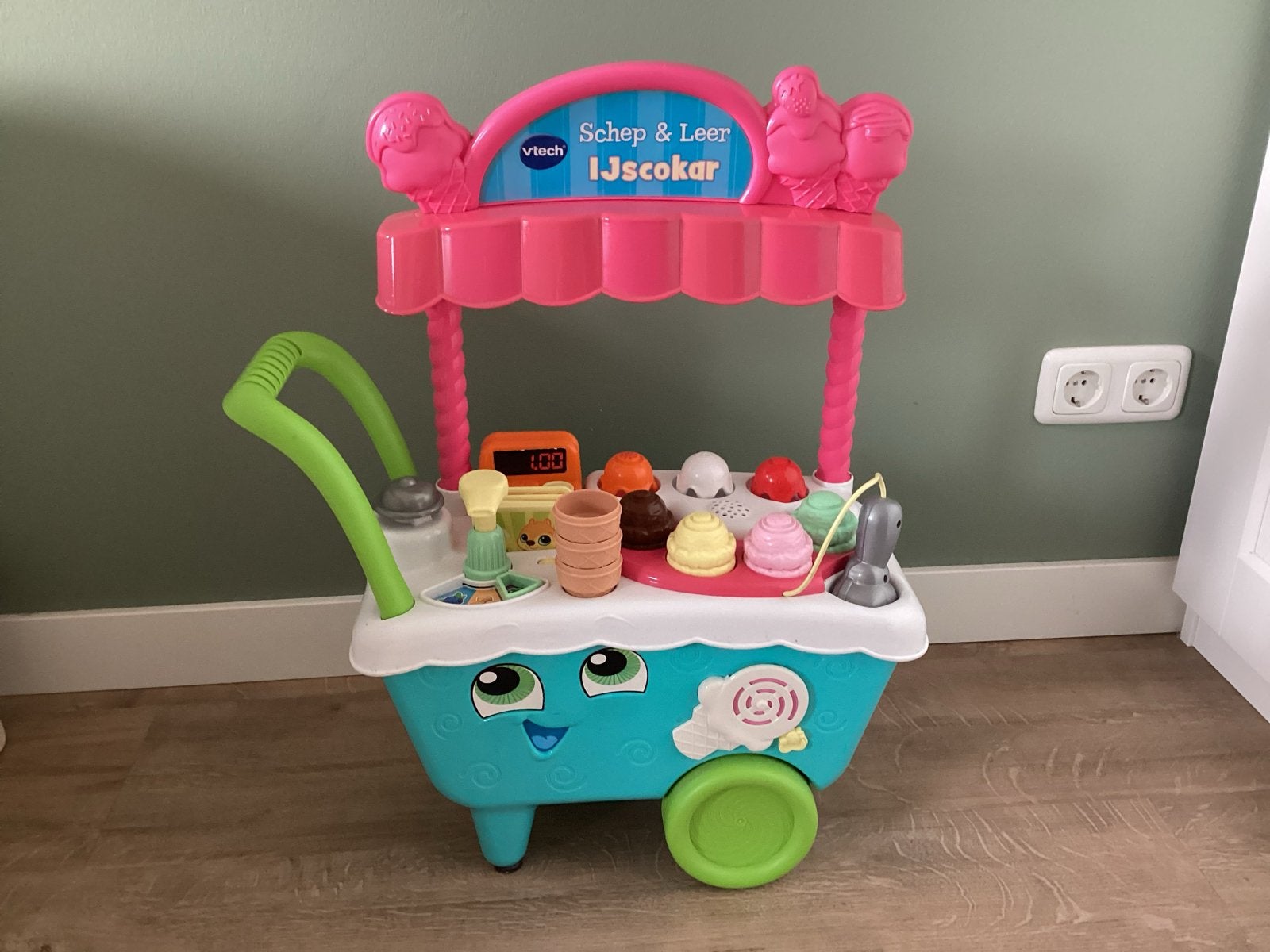 VTech Schep & Leer IJscokar - Zo goed als nieuw!, Kinderen en Baby's, Ophalen of Verzenden, Zo goed als nieuw, 2 tot 4 jaar