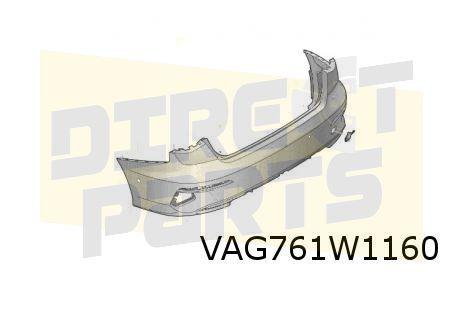Audi A3 (4/20-) (8Y_) achterbumper (Sportback/S-line) (bij P