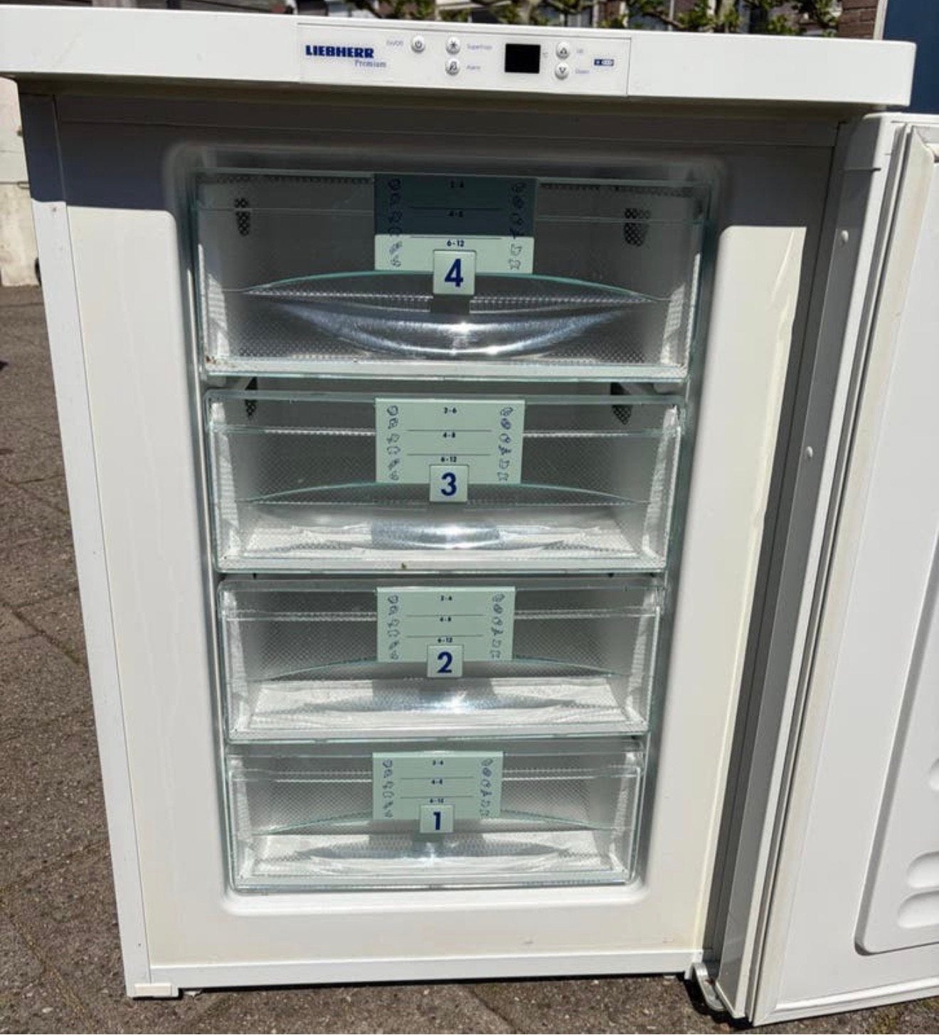 Vrieskast liebherr tafelmodel, Witgoed en Apparatuur, Vriezers en Diepvrieskisten, Gebruikt, Energieklasse A of zuiniger, Ophalen