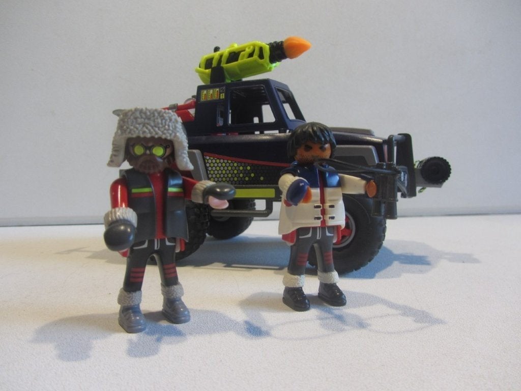 Playmobil Sneeuwterreinwagen auto met ijspiraten – 9059, Ophalen, Gebruikt, Losse onderdelen