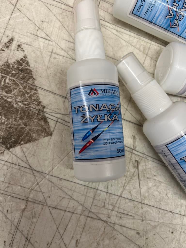 Mikado Tonaca Zylka - Vloeistof voor vislijn (50ml) 10 stuks, Watersport en Boten, Overige typen, Nieuw, Ophalen of Verzenden