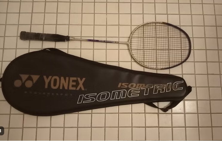 Yonex Ti5 Titanium Mesh racket, met hoes, Ophalen, Zo goed als nieuw, Racket(s)