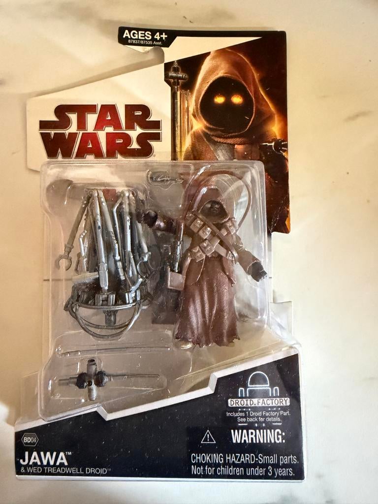 Star Wars Legacy Collection Jawa & Wed Treadwell Droid MOC, Ophalen of Verzenden, Nieuw, Actiefiguurtje