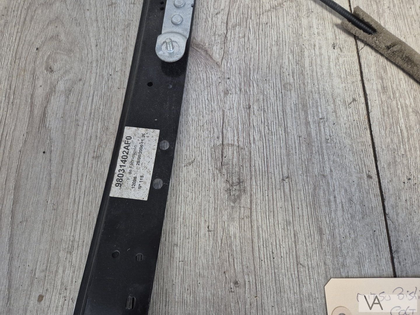 Raammechanisme rechts voor Mitsubishi Colt czc cabrio €350, Gebruikt, -, -, Ophalen of Verzenden