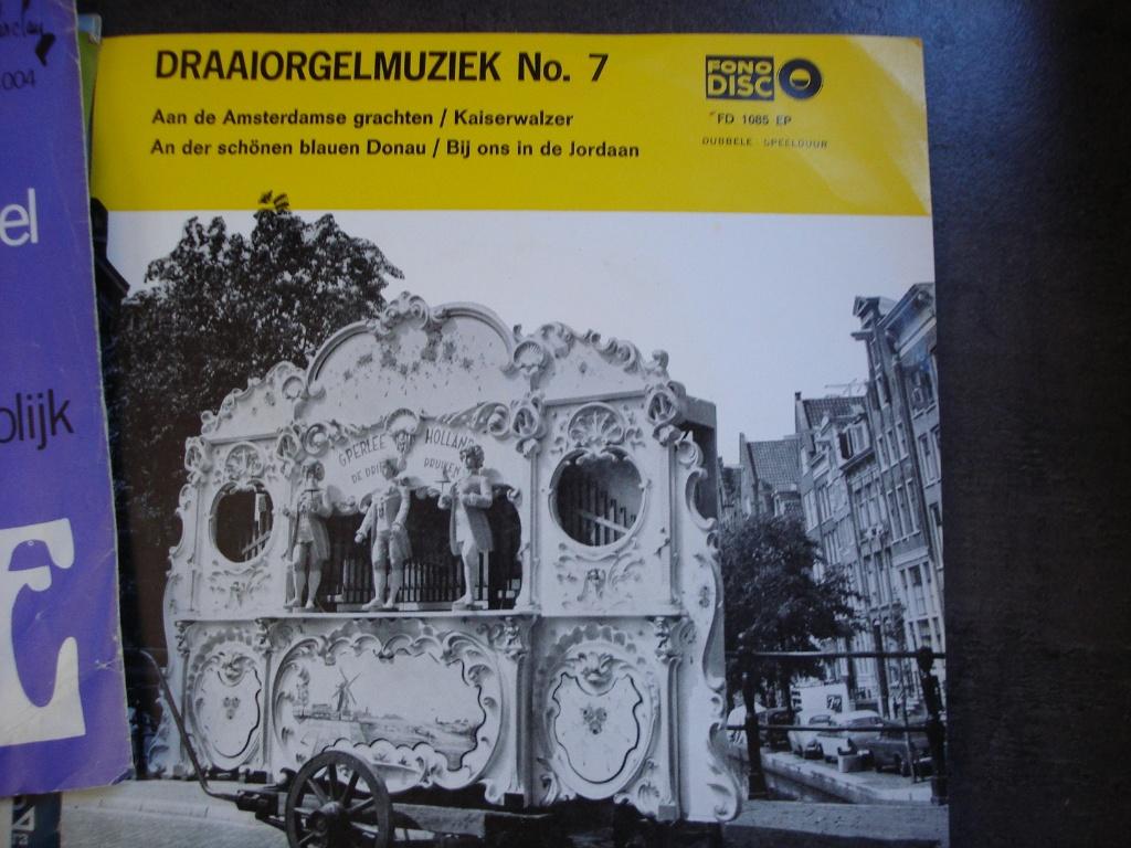 Draaiorgelmuziek No. 7       EP, Fotohoes, Ophalen of Verzenden, Zo goed als nieuw, Wereldmuziek