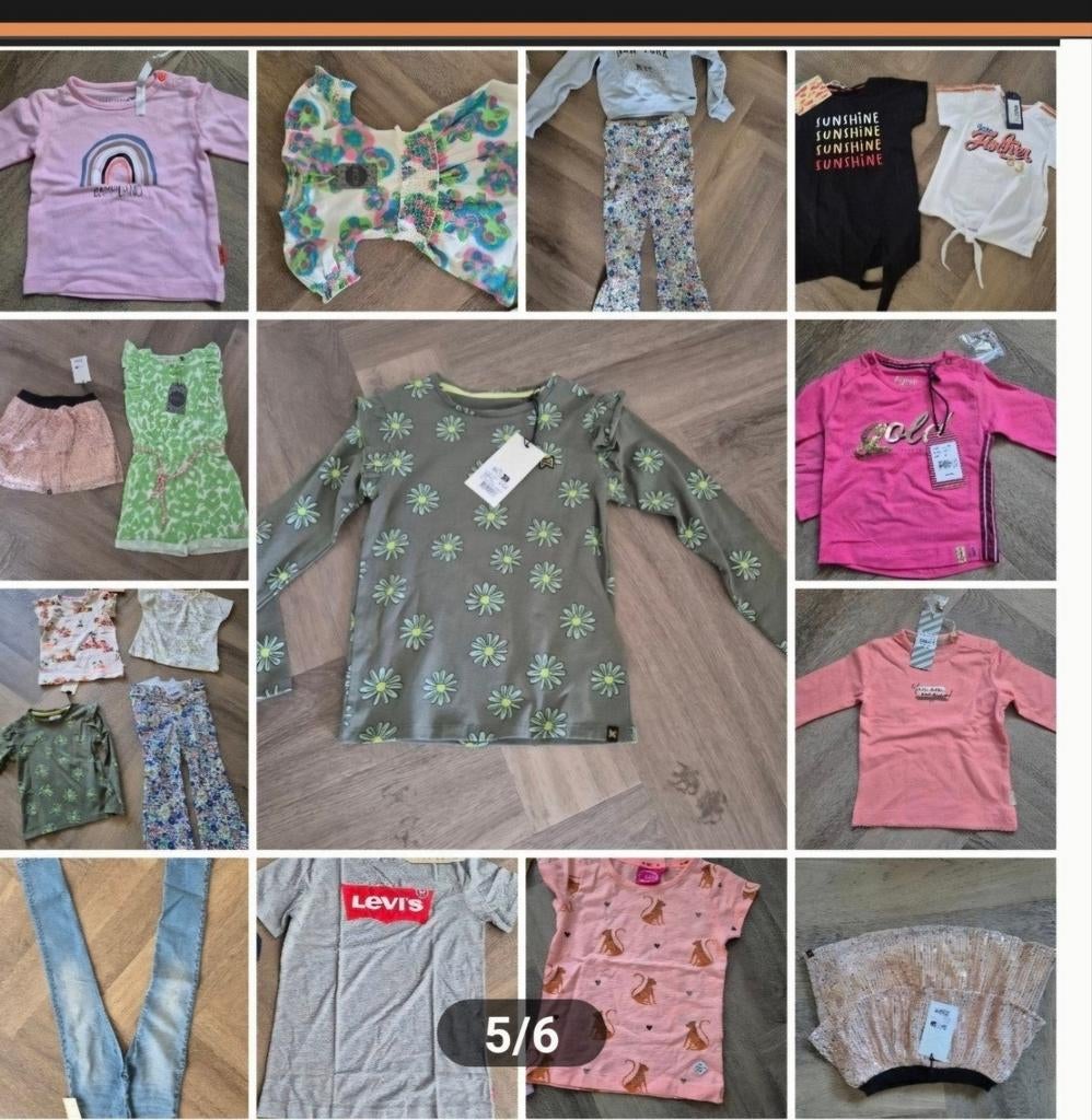Partij merkkleding: Quapi, Levi's, Someone, Jubel e.a., Kinderen en Baby's, Ophalen of Verzenden, Nieuw, Overige maten