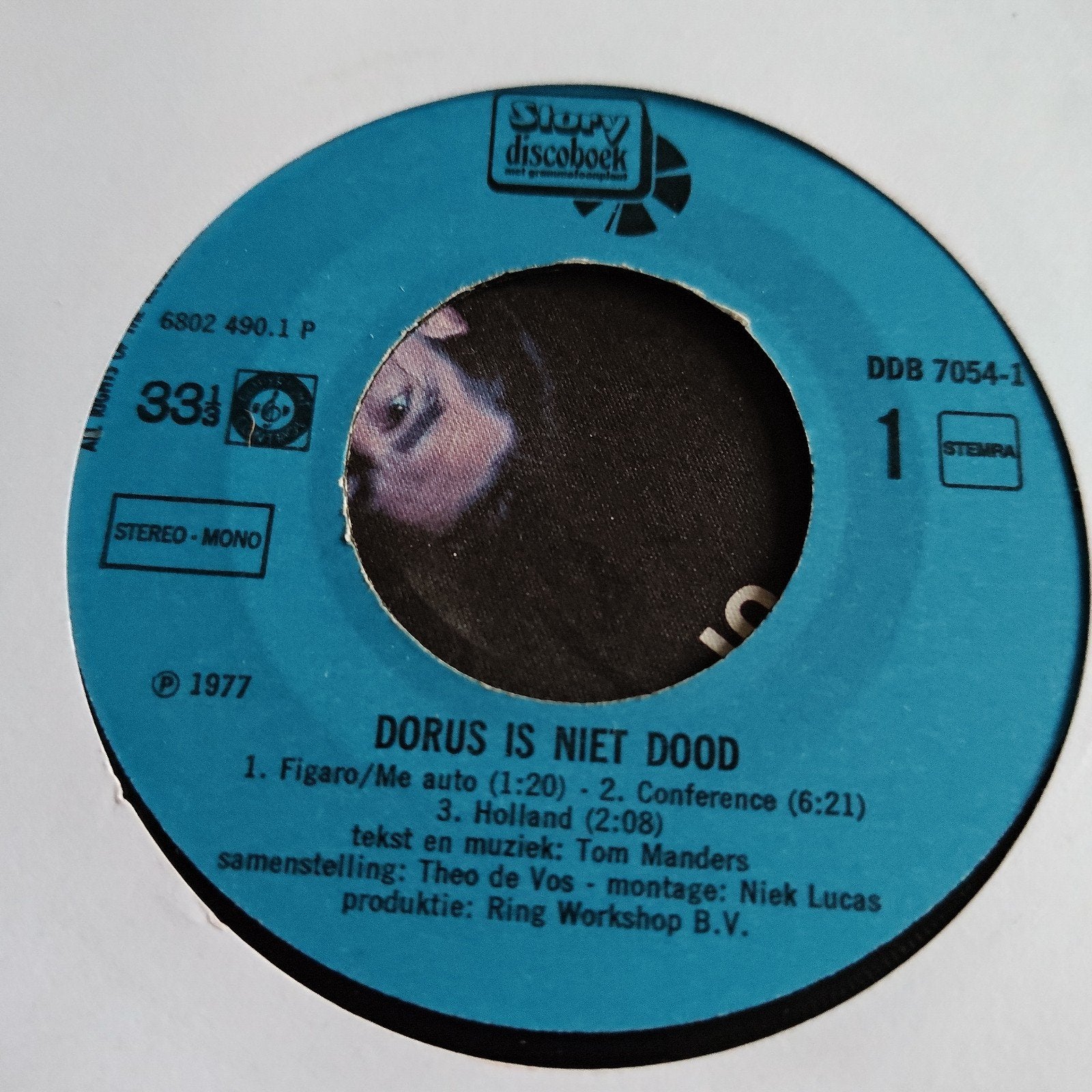 Dorus is niet dood - Story Discoboek 1977, Gebruikt, 7 inch, Ophalen of Verzenden, EP