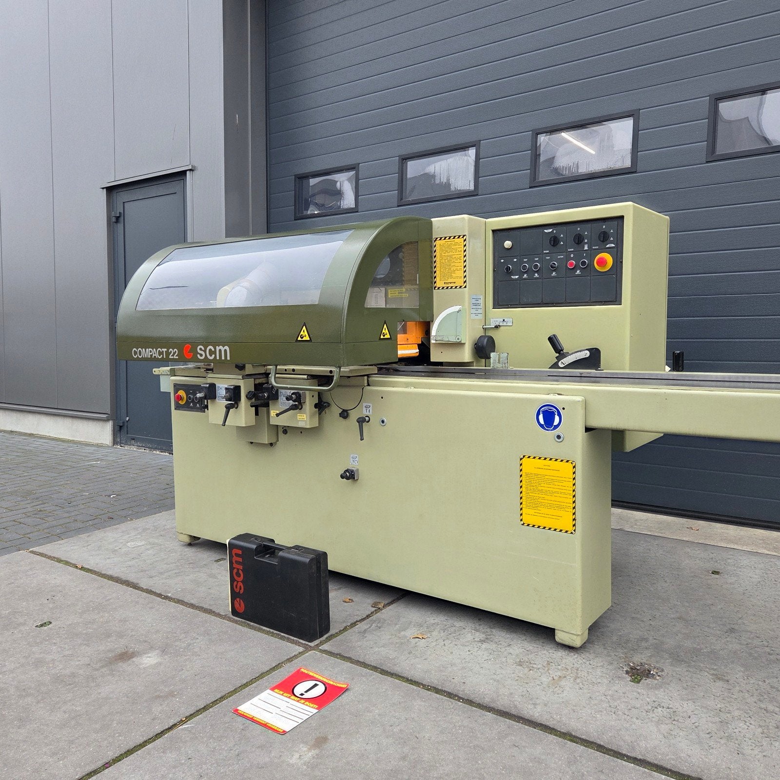 SCM Vierzijdig Schaafbank *** 22 ** Compact, Ophalen of Verzenden, Zo goed als nieuw, Elektrisch