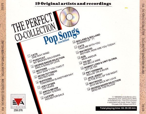 Various – Exclusive Popsongs From Holland, Ophalen of Verzenden, Zo goed als nieuw, Pop