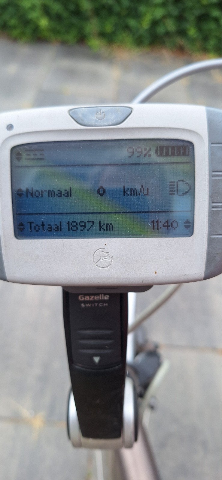 Gazelle Orange electrische heren fiets, Ophalen, Gebruikt