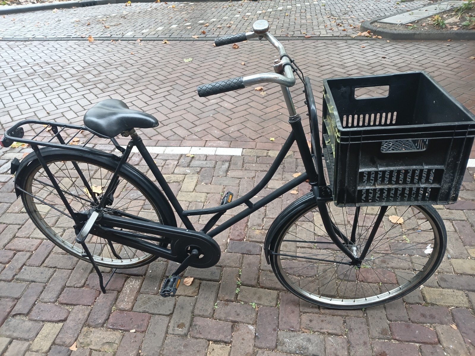 omafiets 28 inch met voor bakje, 53 tot 57 cm, Ophalen of Verzenden, Zo goed als nieuw, Overige merken