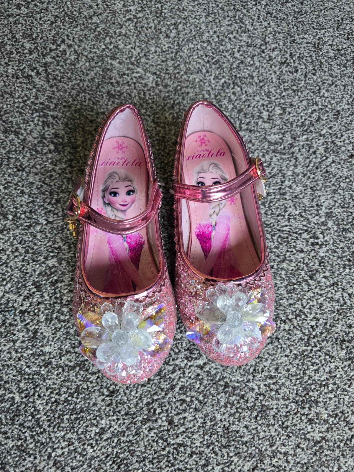 Roze glitter Elsa Prinsessenschoenen maat 31, Ophalen of Verzenden, Meisje, Schoenen