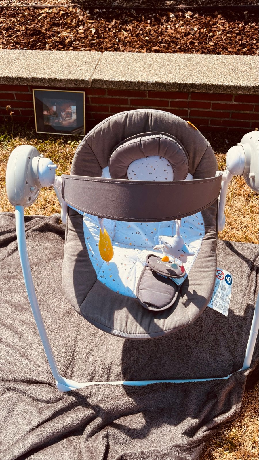 Badabulle Bouncer/Schommelstoel voor baby's, Ophalen of Verzenden, Gebruikt