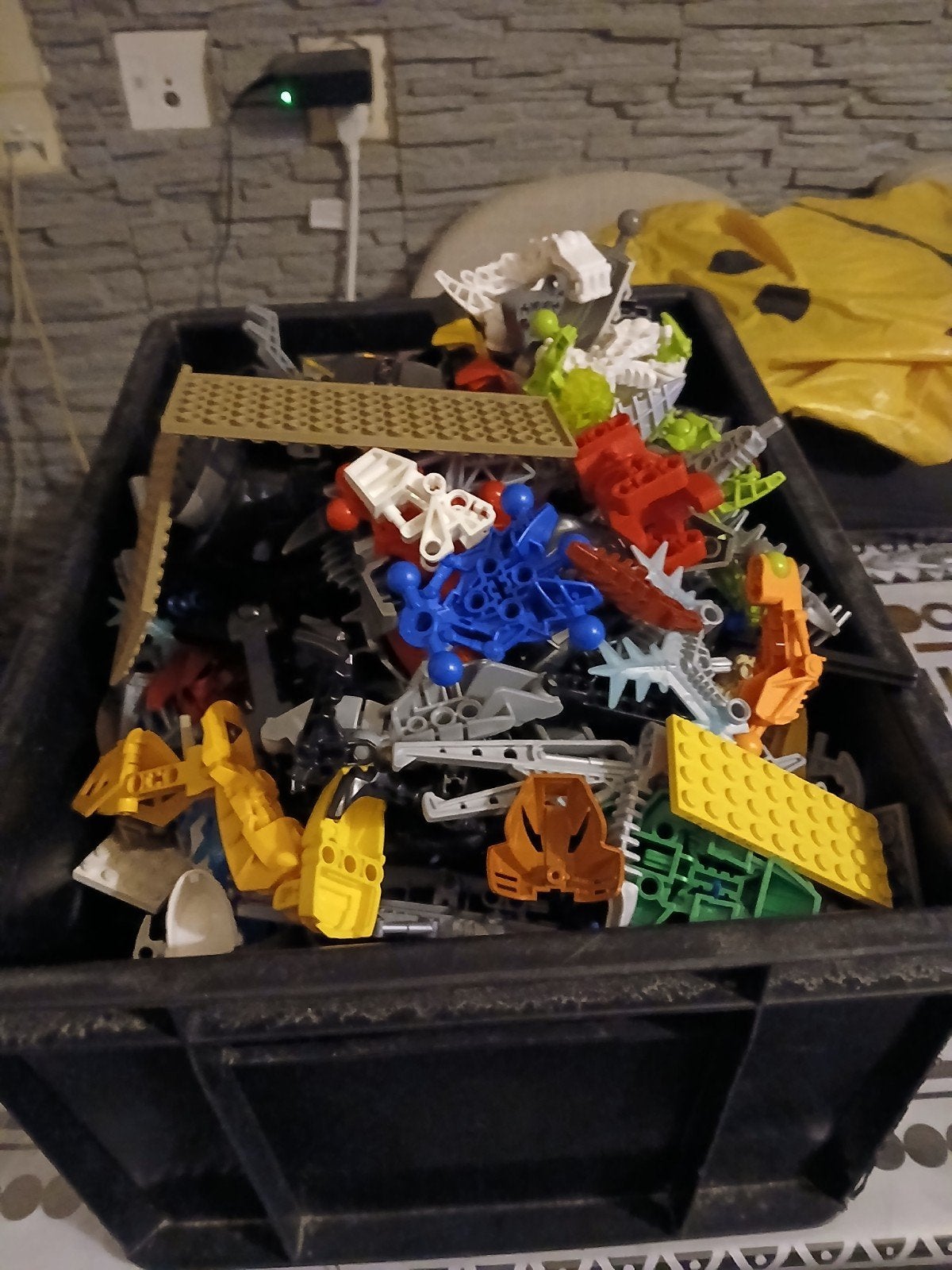 Grote partij LEGO Bionicle en Technic onderdelen 4 kg zgan
