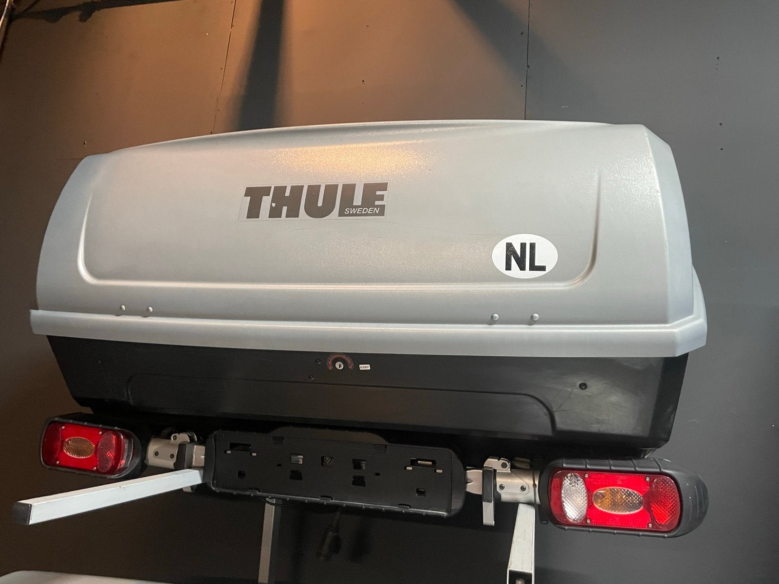 Thule BackUp 900 Bagagebox en Fietsendrager Combinatie, Ophalen, Zo goed als nieuw