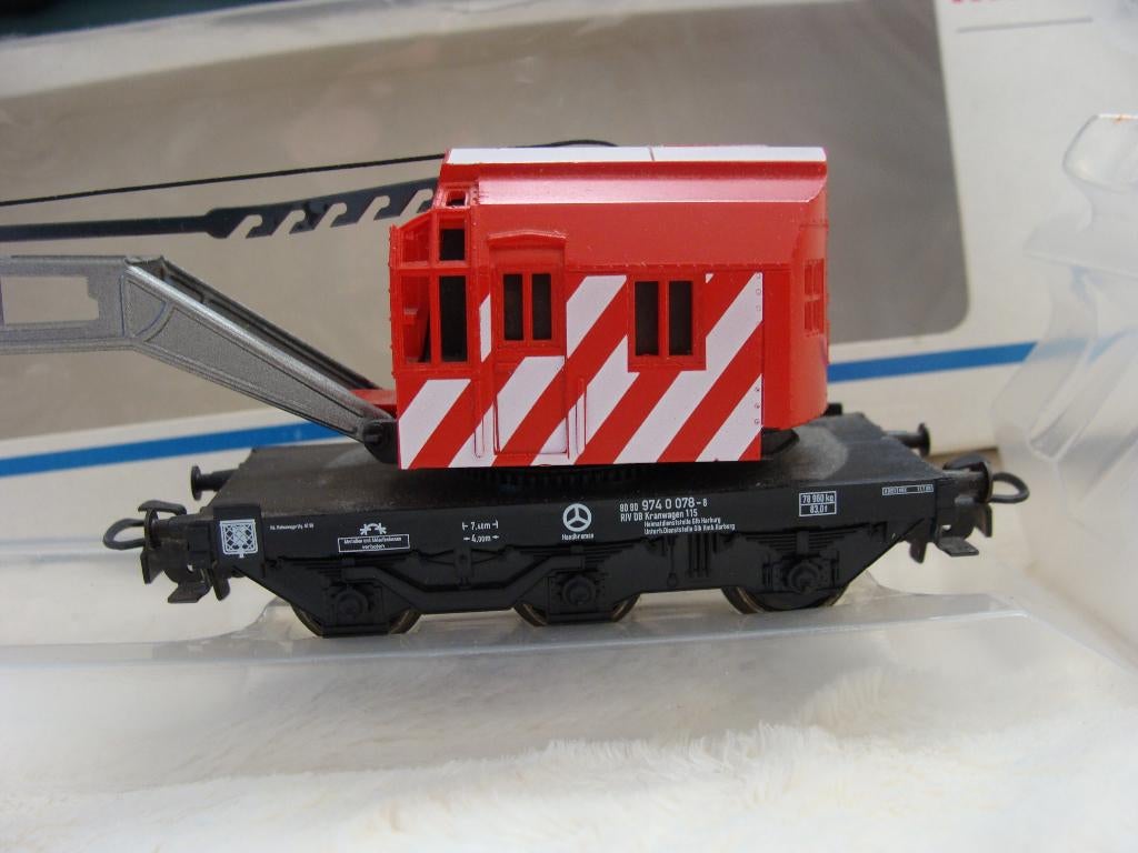 MARKLIN 4671FEURWEHR KRAANWAGON, Hobby en Vrije tijd, Modeltreinen | H0, Wisselstroom, Ophalen of Verzenden, Märklin, Nieuw