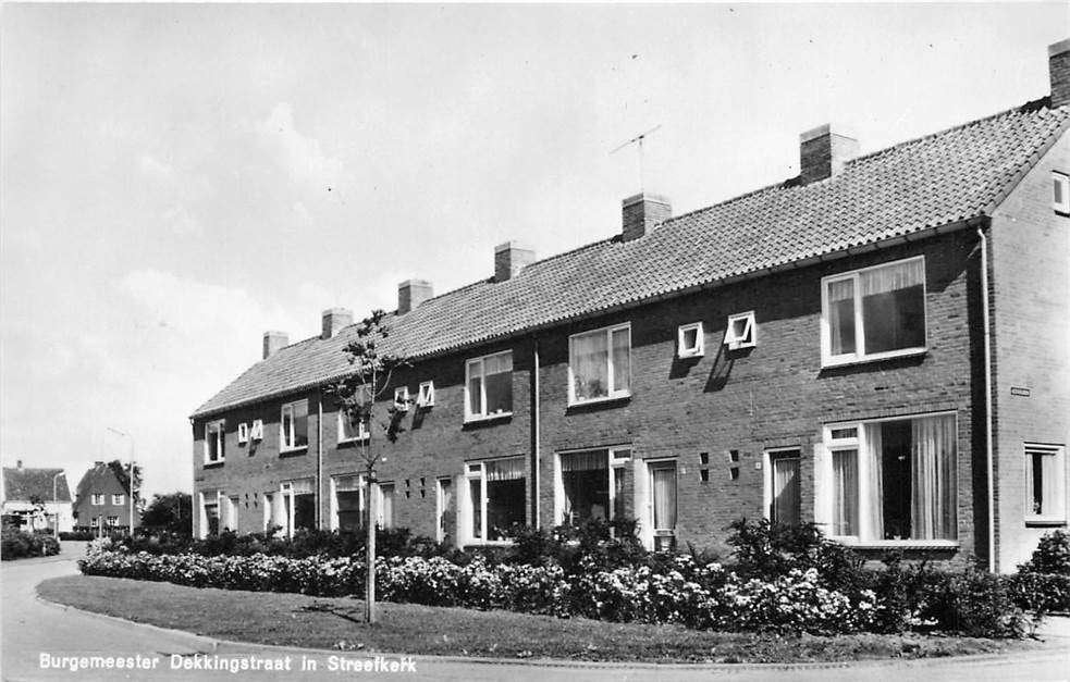 304-025-049 Streefkerk Burgemeester Dekkingstraat, Verzenden, Voor 1920, Zuid-Holland