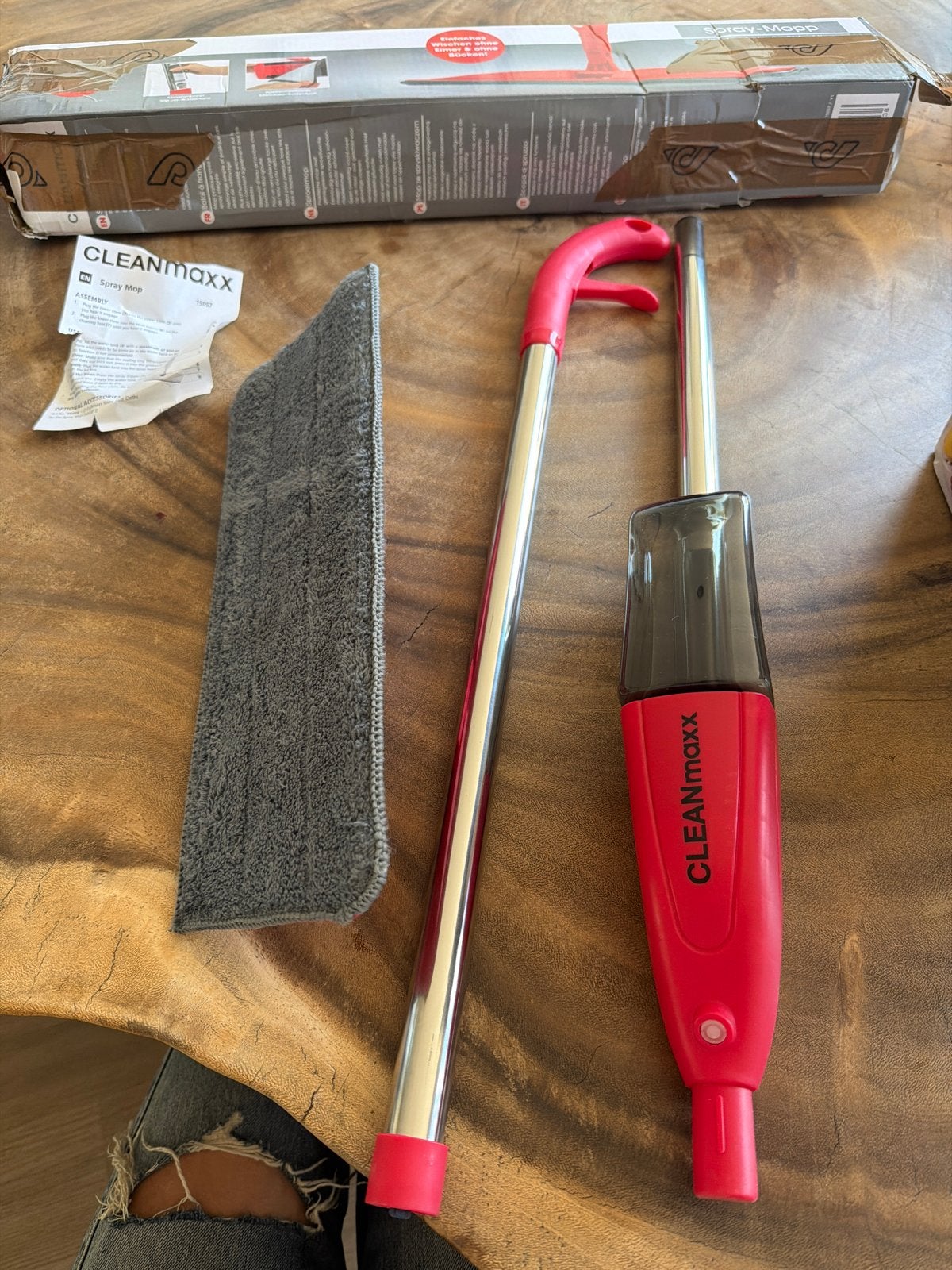 CLEANmaxx Spray Mop - Nieuw in doos, Ophalen of Verzenden, Mop of Dweil