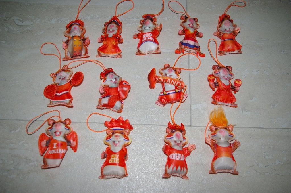 Voetbal hamsters WK 2014 AH / C1000 voetbal figuurtjes, Verzamelen, Sportartikelen en Voetbal, Zo goed als nieuw, Overige typen