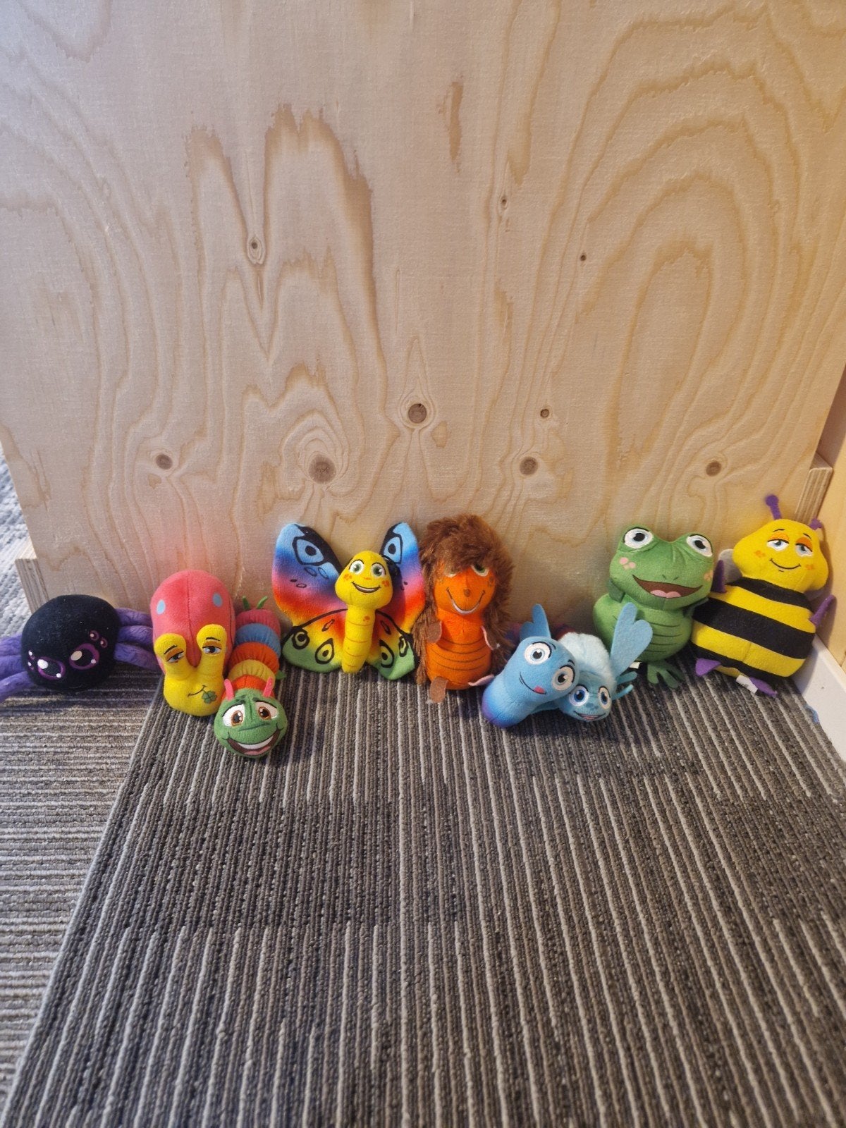 Lidl hele set knuffels, Overige karakters, Overige typen, Zo goed als nieuw, Meerkleurig