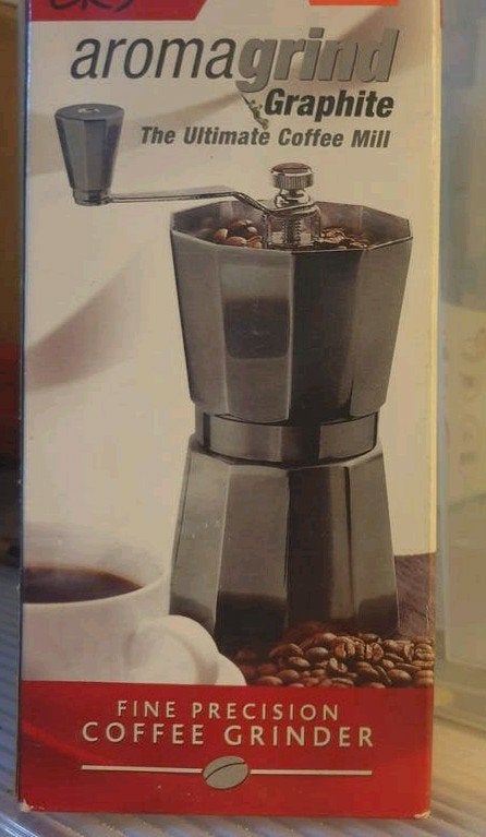 CKS Aromagrind Graphite Koffiemolen - Nieuw in doos, Overige modellen, 10 kopjes of meer, Nieuw, Koffiebonen