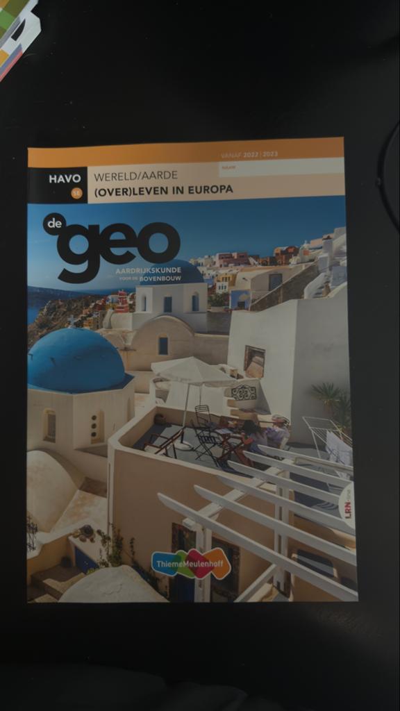 De Geo Wereld/Aarde (Over)leven in Europa HAVO, Ophalen of Verzenden, Zo goed als nieuw, HAVO, Aardrijkskunde