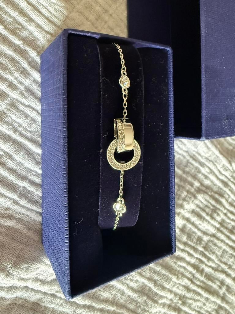 Swarovski armband zilver, Ophalen of Verzenden, Nieuw, Zilver