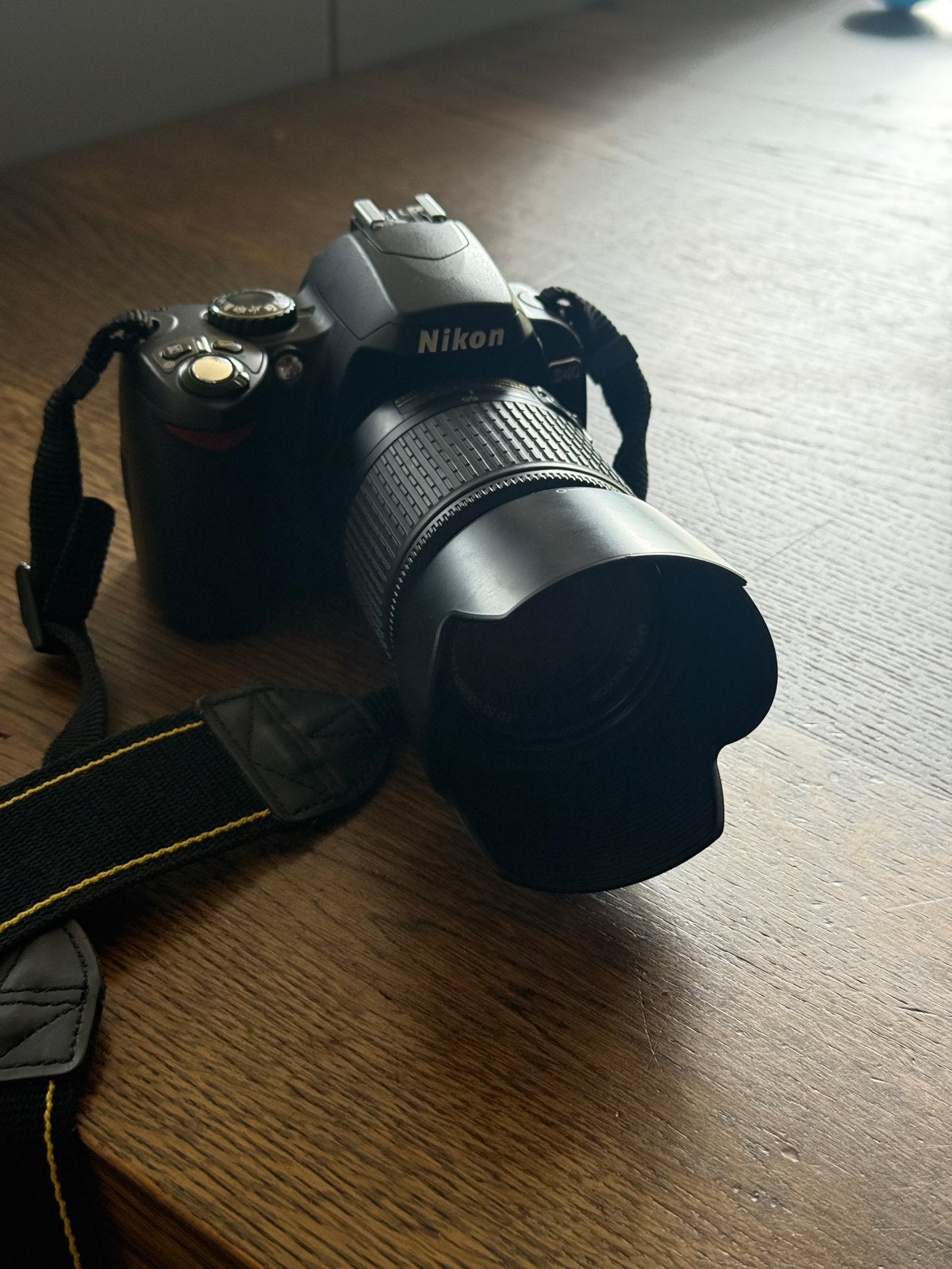 Nikon D40 Spiegelreflexcamera met complete toebehorenset, Ophalen of Verzenden, Gebruikt, Spiegelreflex, Nikon
