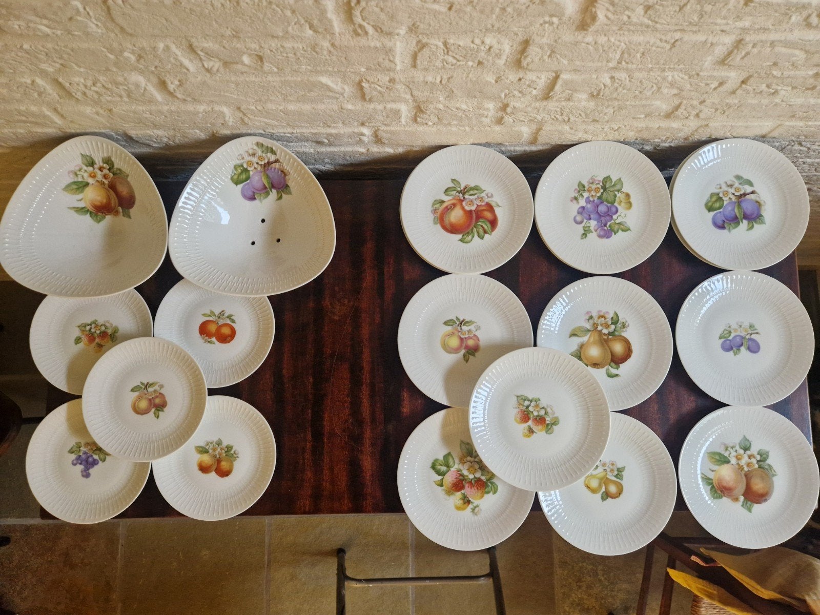Fruitart servies Hutschenreuther Selb serie "Apart", Ophalen