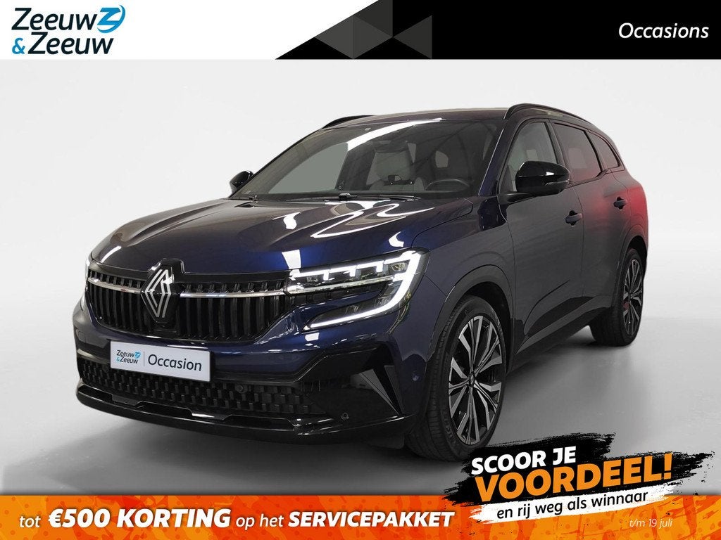 Renault Espace E-Tech full hybrid 200 iconic 7p AUTOMAAT NAV, Auto's, Renault, 12 maanden, Gebruikt, Euro 6, 1199 cc
