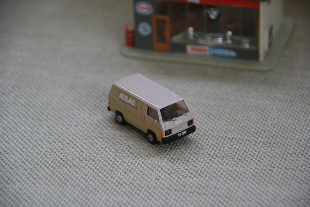RIETZE 1:87, Mitsubishi L300 Atlas reclame (1), Ophalen of Verzenden, Zo goed als nieuw, Auto, Rietze