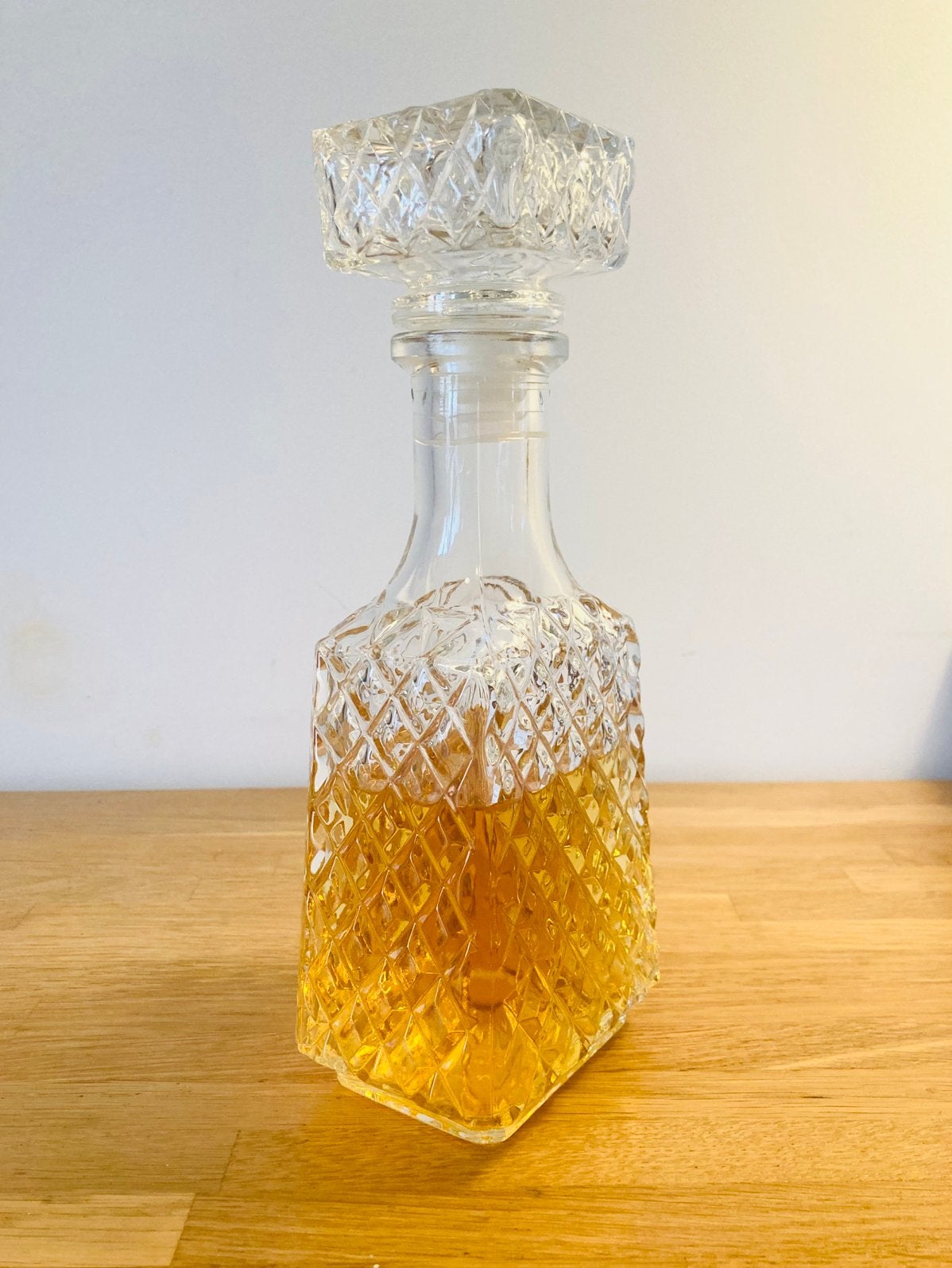 Glazen drankfles 0,5L, Ophalen of Verzenden, Zo goed als nieuw, Overige typen