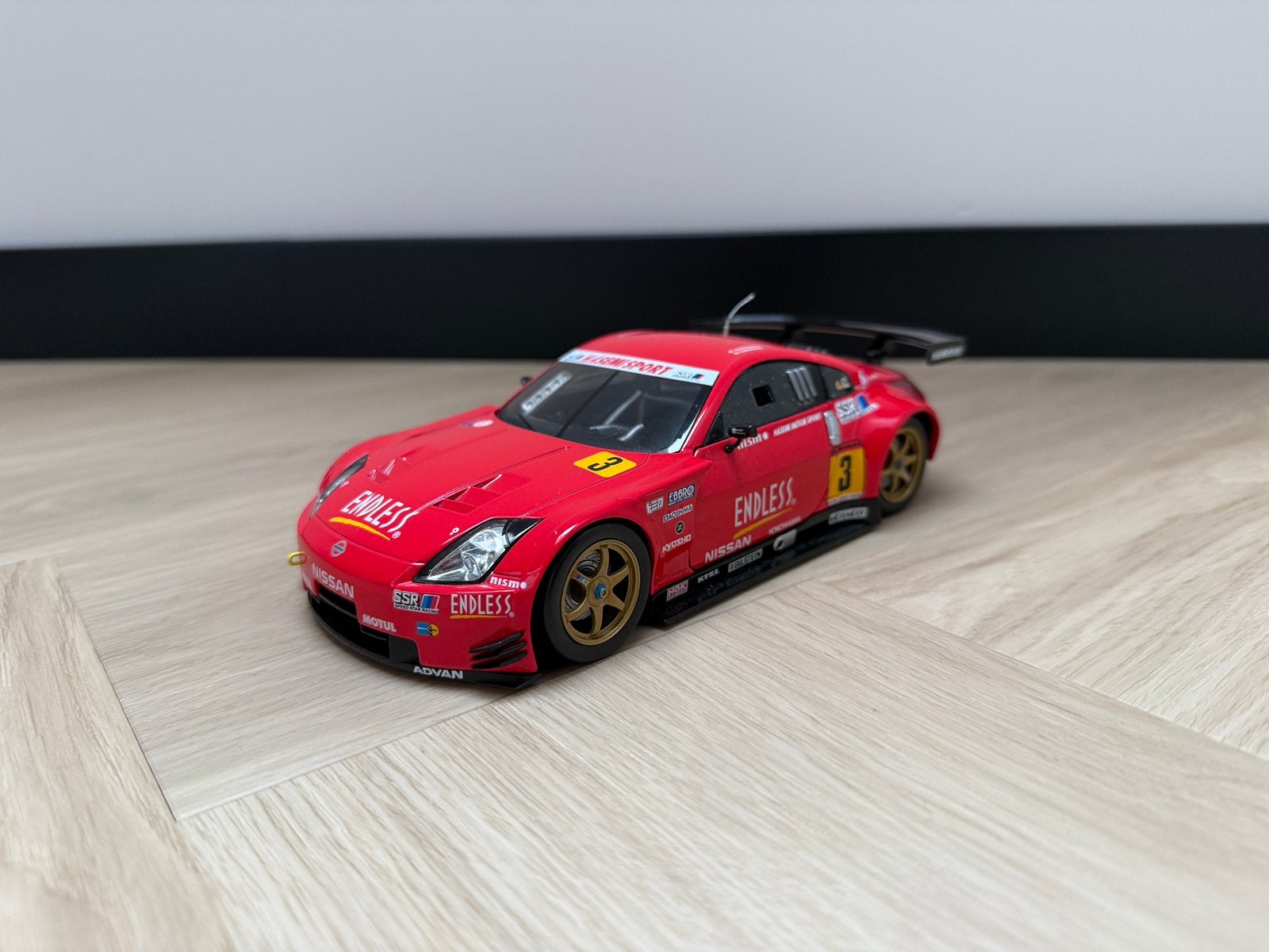 Nissan 350Z Fairlady Z 1:18 modelauto, Ophalen of Verzenden, Zo goed als nieuw, Overige merken