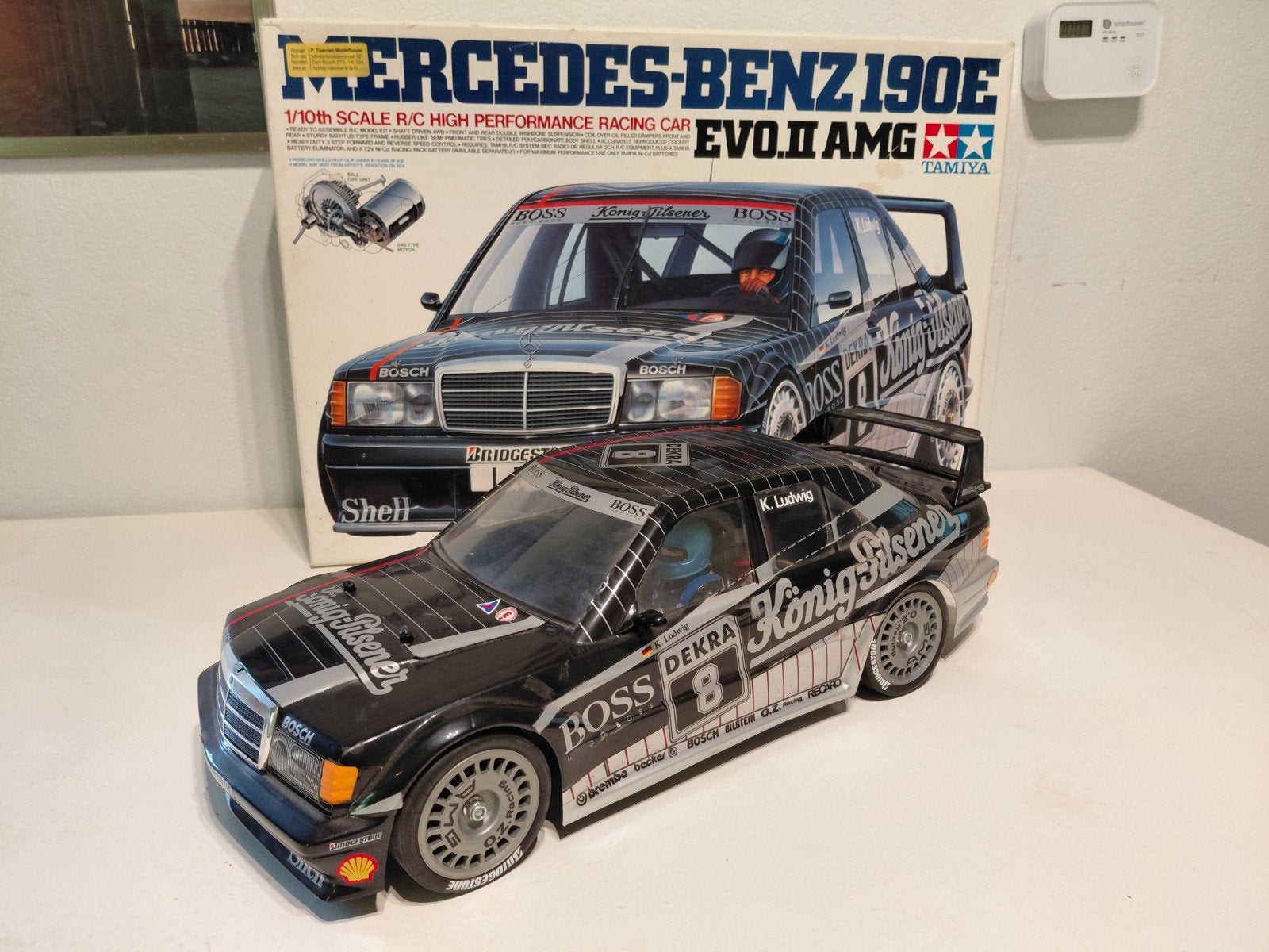 Tamiya 58108 Mercedes 190 Evo 2, Ophalen of Verzenden, Auto onroad