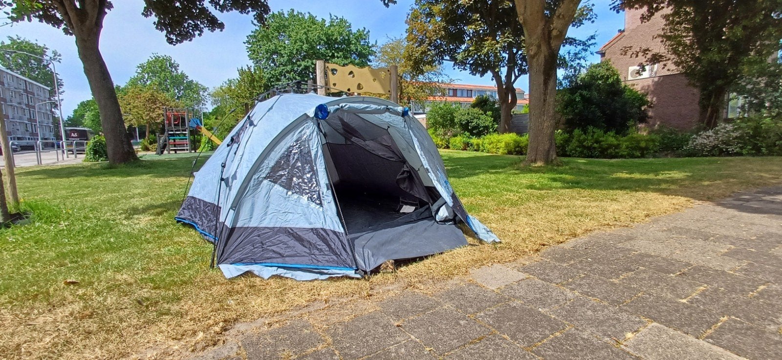 Velocity 3 koepeltent - 3 persoons tent, Caravans en Kamperen, Ophalen of Verzenden, Gebruikt, Tot en met 3