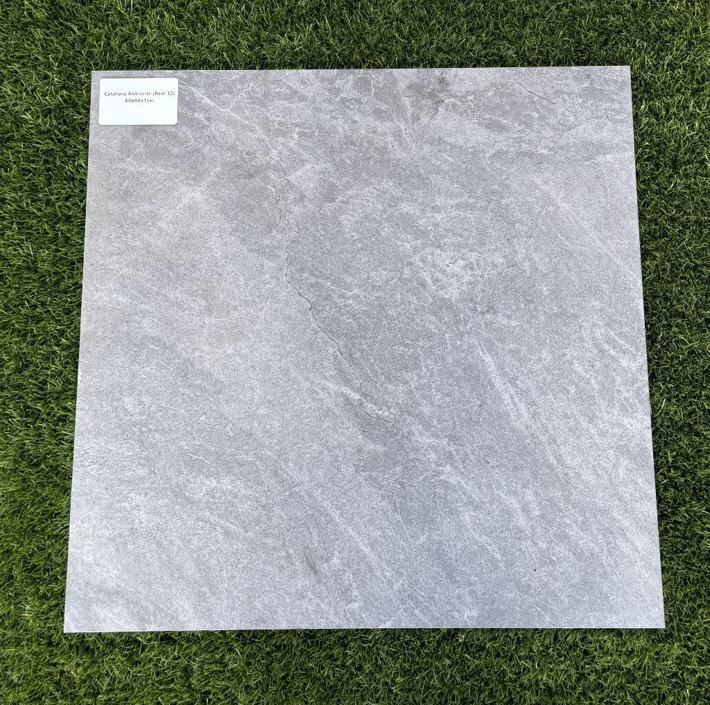 Keramische terras tegel 60x60x1cm, Ophalen of Verzenden, Nieuw, Keramiek, Terrastegels