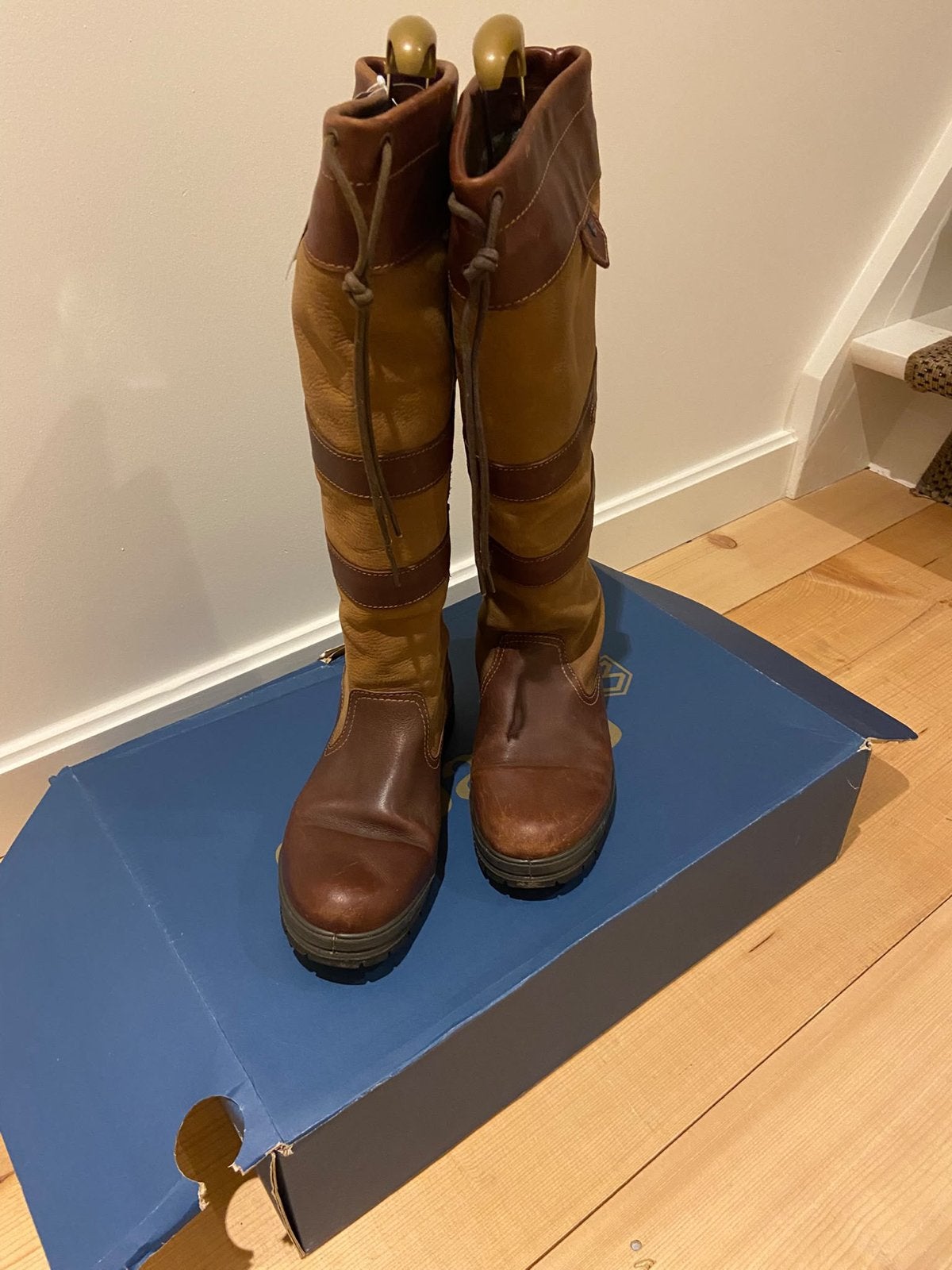 Dubarry Galway laarzen - Bruin/Mahonie - Maat 42, Ophalen, Gedragen, Bruin, Hoge laarzen