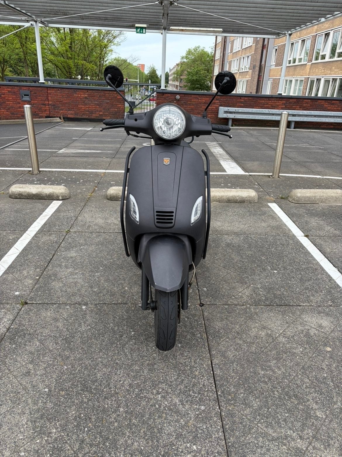 La Souris Scooter - Mat Zwart, Gebruikt, Fietsen en Brommers, Snorfietsen en Snorscooters, Gebruikt, Overige merken, Benzine, Ophalen