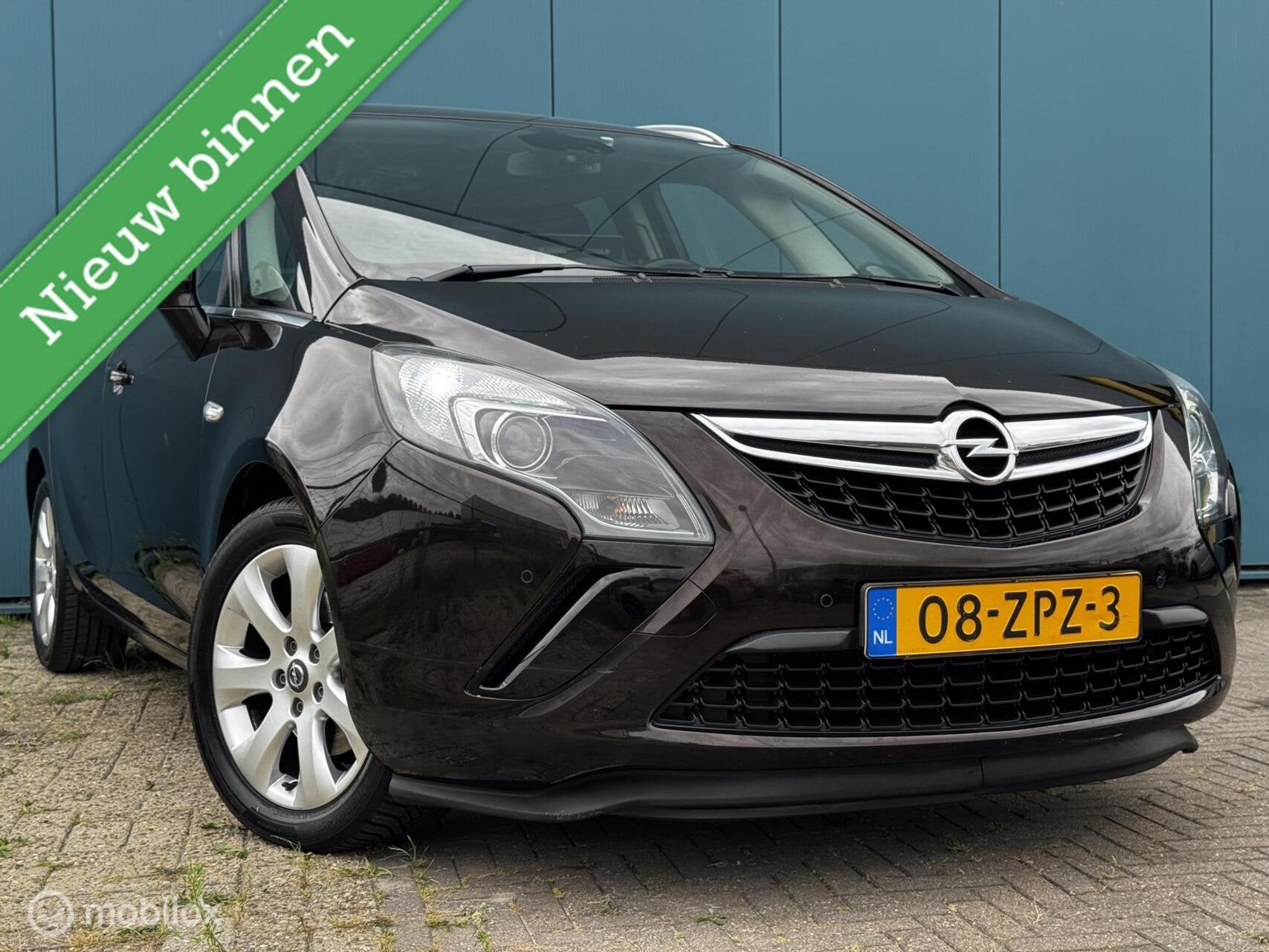 Opel Zafira Tourer 1.4 Business+ 7p. APK Airco Cruise Contro, Auto's, Euro 5, Gebruikt, 4 cilinders, Bruin