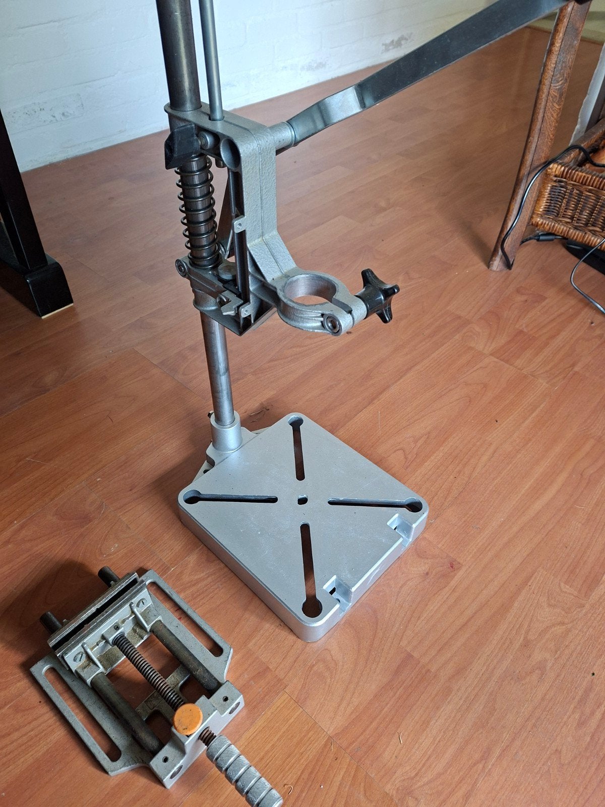 Boorstandaard Metabo in prima staat. Zeer Solide, Doe-het-zelf en Verbouw, Gereedschap | Boormachines, Ophalen, Zo goed als nieuw