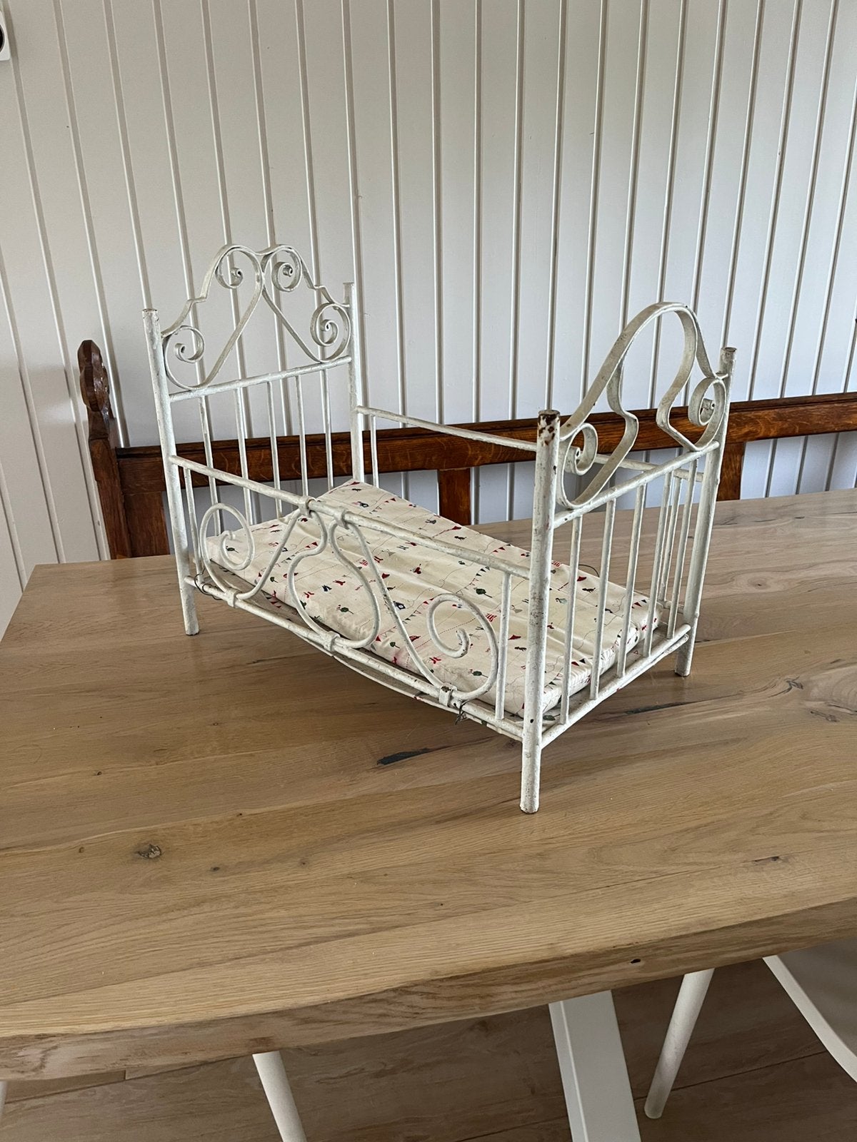 Poppenbed brocante, Ophalen of Verzenden