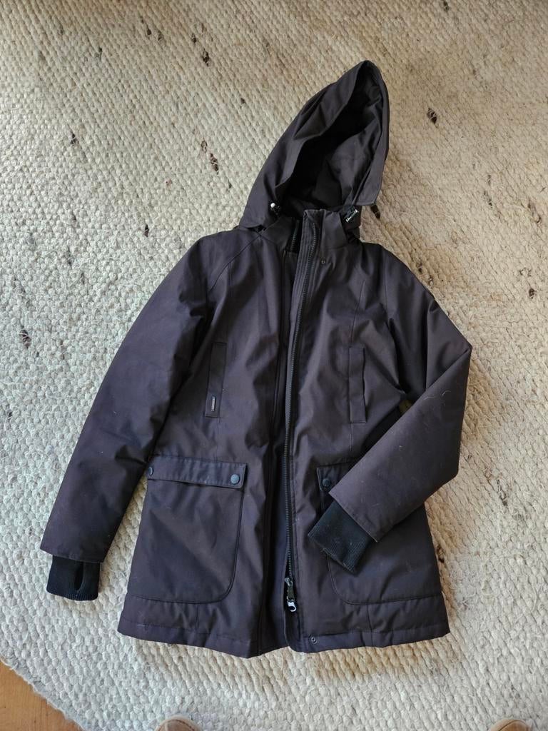 Airforce jas maat 40 L, Kleding | Dames, Jassen | Winter, Ophalen, Zo goed als nieuw, Maat 38/40 (M), Zwart